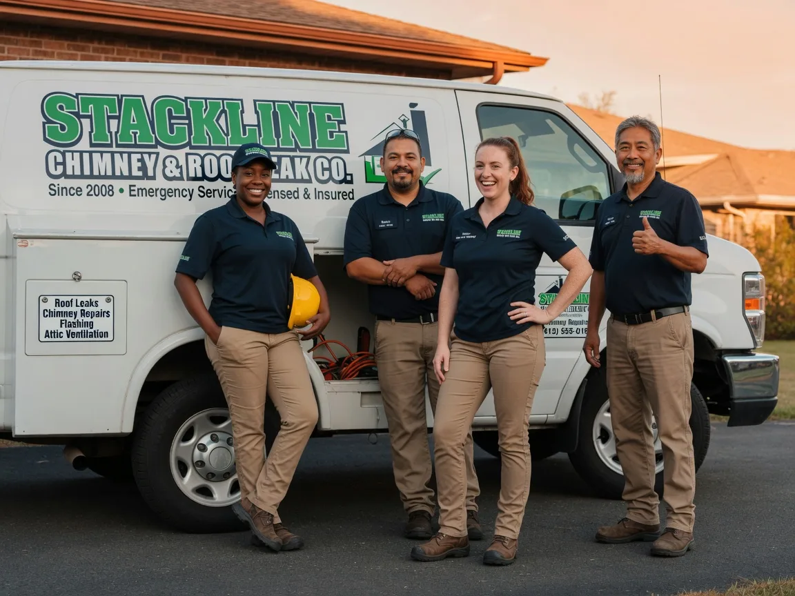 Chimney flashing repair company in Olmsted Falls, OH